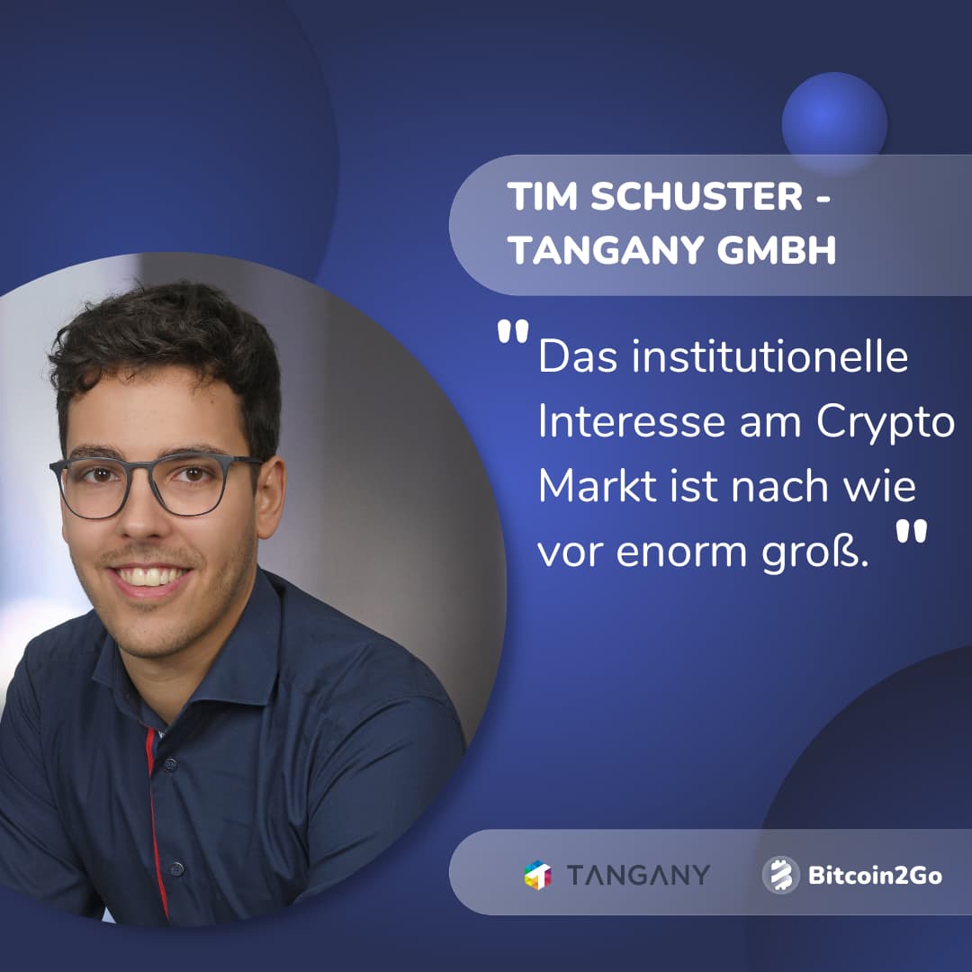 Tim Schuster von Tangany im Interview
