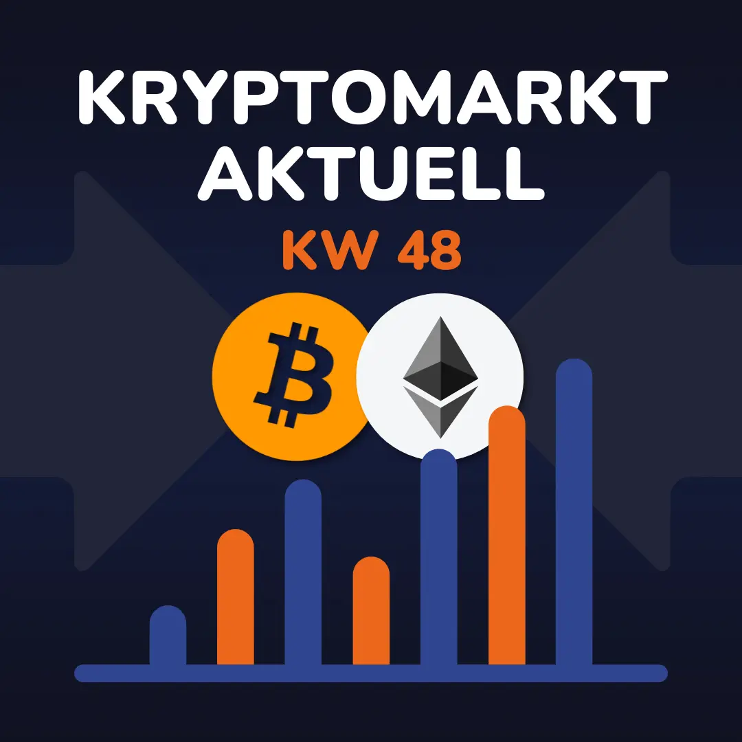 Kryptomarkt aktuell: Chartanalyse zu Bitcoin und Ethereum (KW 48)