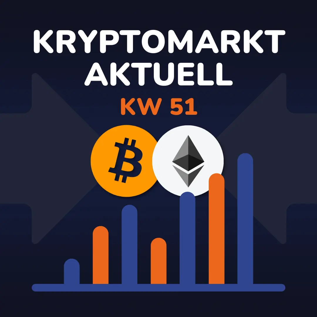 Kryptomarkt aktuell: Chartanalyse zu Bitcoin und Ethereum (KW 51)