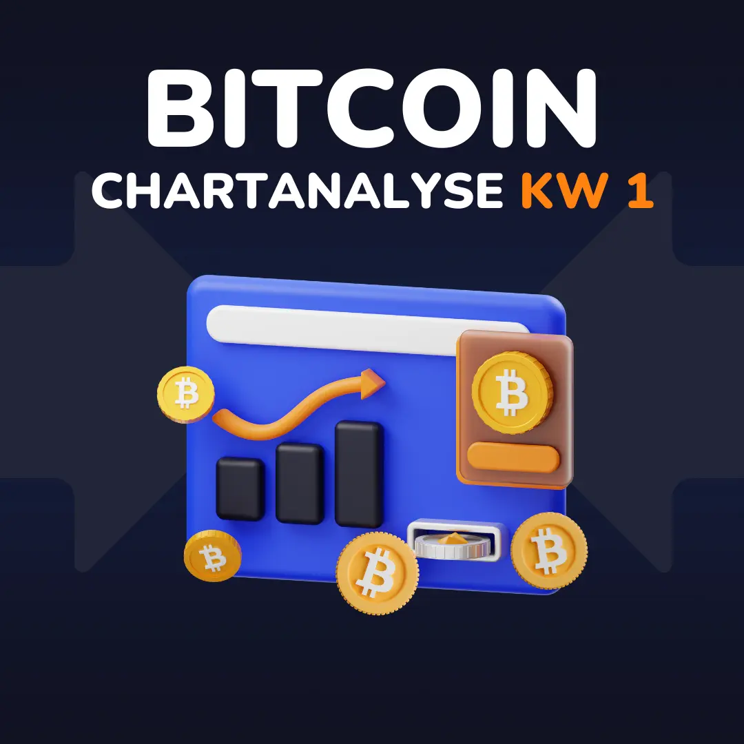 Chartanalyse zu Bitcoin, Ethereum und Solana (KW 1)