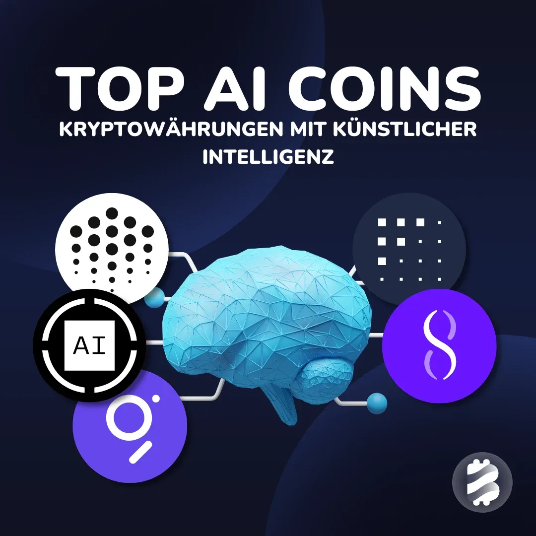 Top 5 AI Coins 2023: Kryptowährungen mit künstlicher Intelligenz