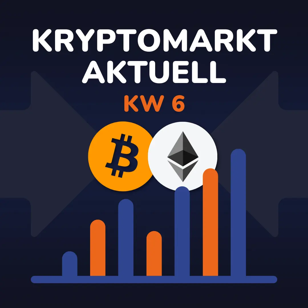 Kryptomarkt aktuell: Chartanalyse zu Bitcoin und Ethereum (KW 6)