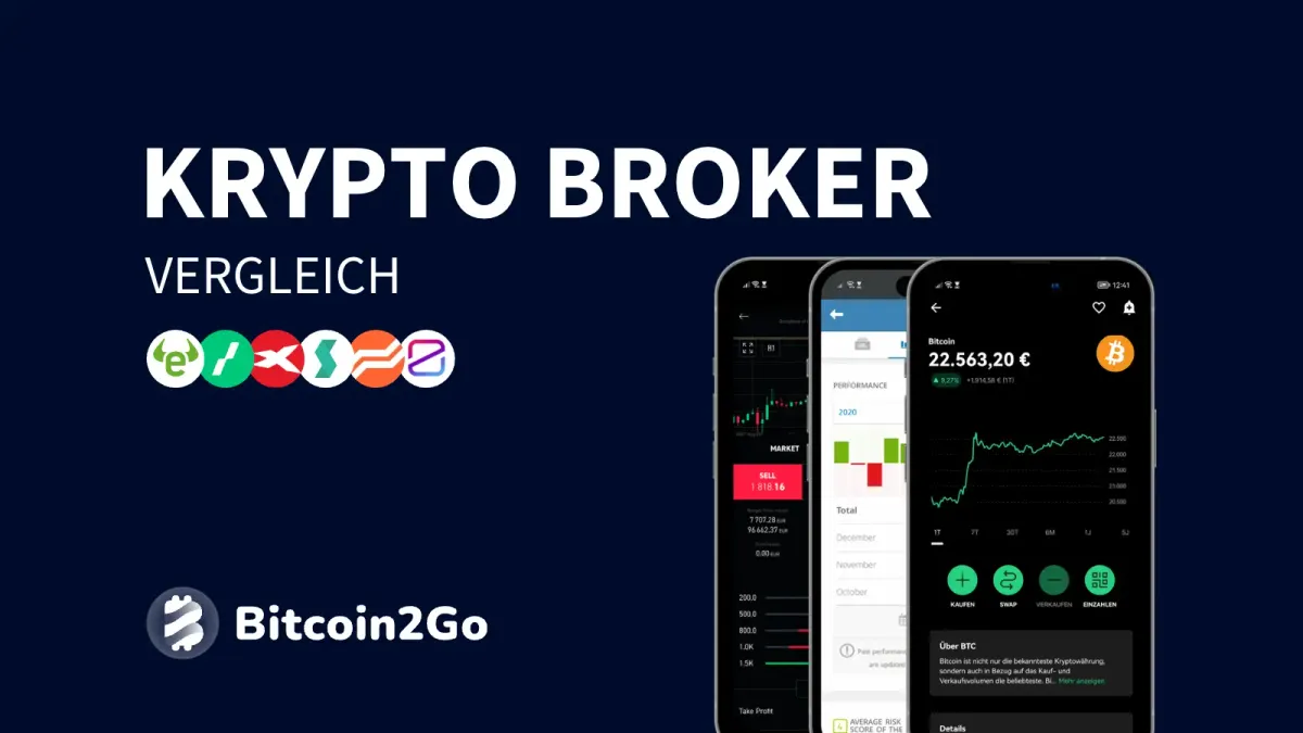 Krypto-Broker Vergleich: Die 7 besten Anbieter im Test