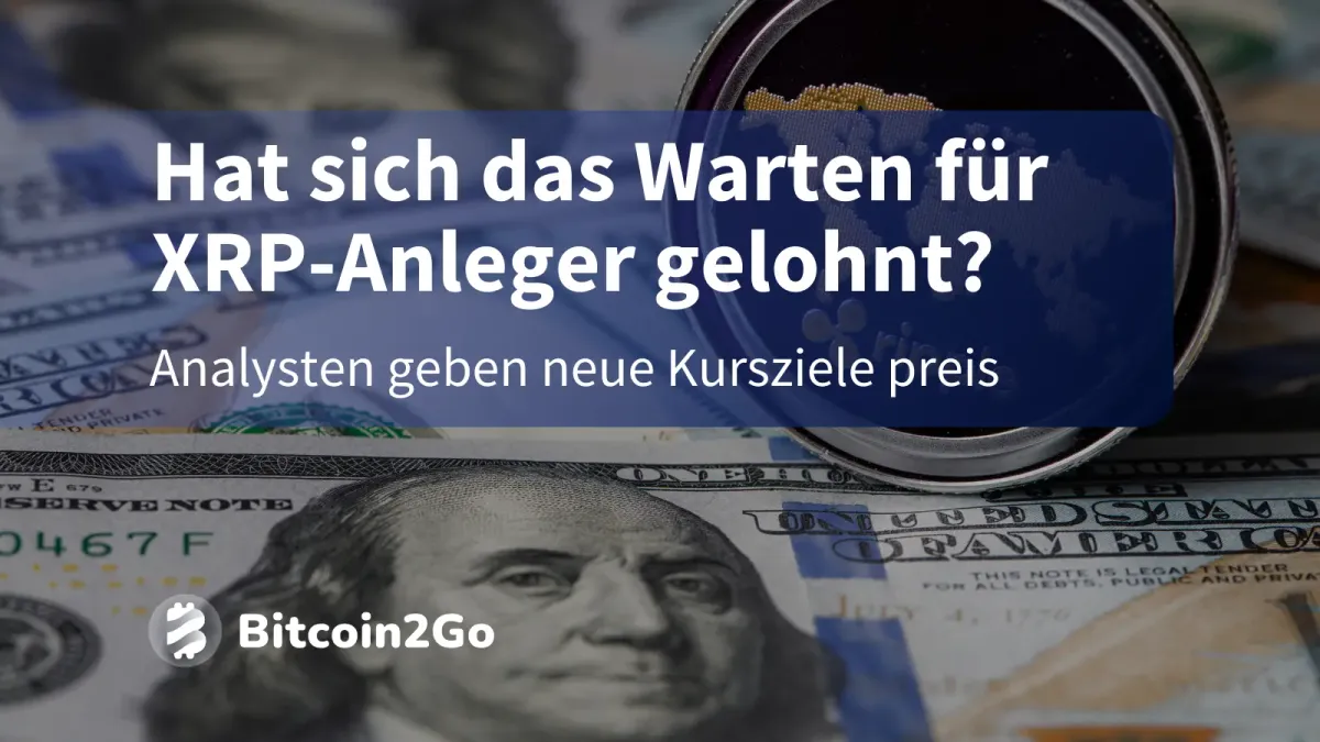 Ripple (XRP) durchbricht Abwärtstrend: 1 USD in Sicht?