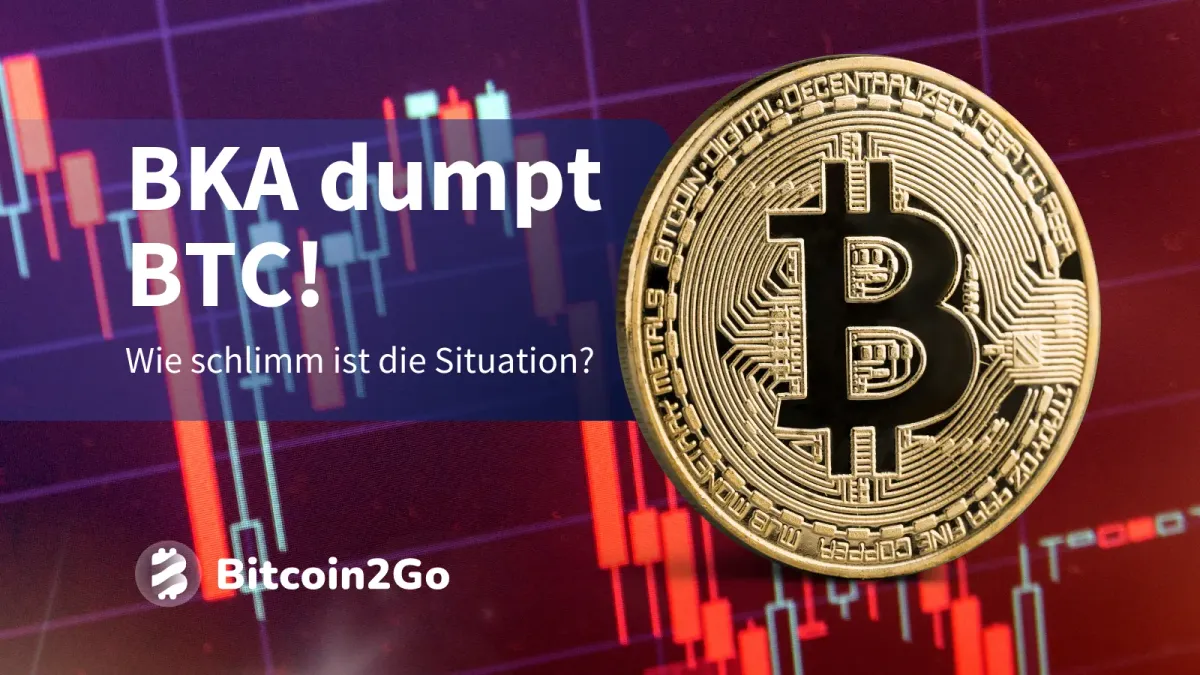 Deutschland verkauft BTC: So groß ist der Einfluss wirklich