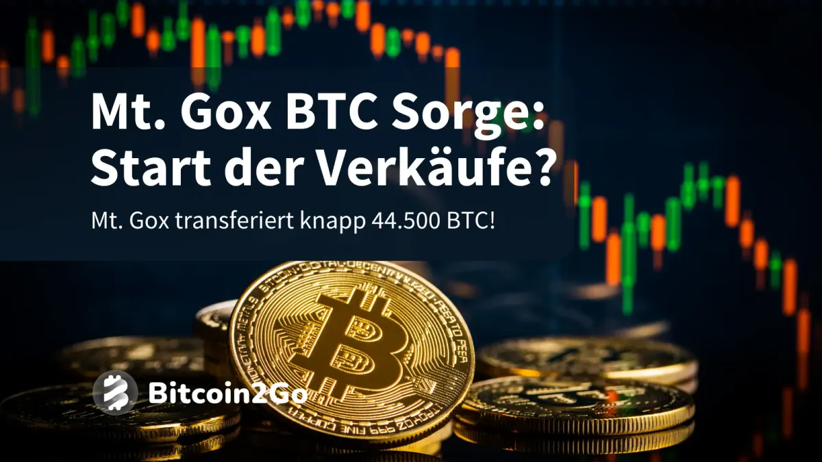 Sorge um Mt. Gox: Beginnen jetzt die BTC-Abverkäufe?