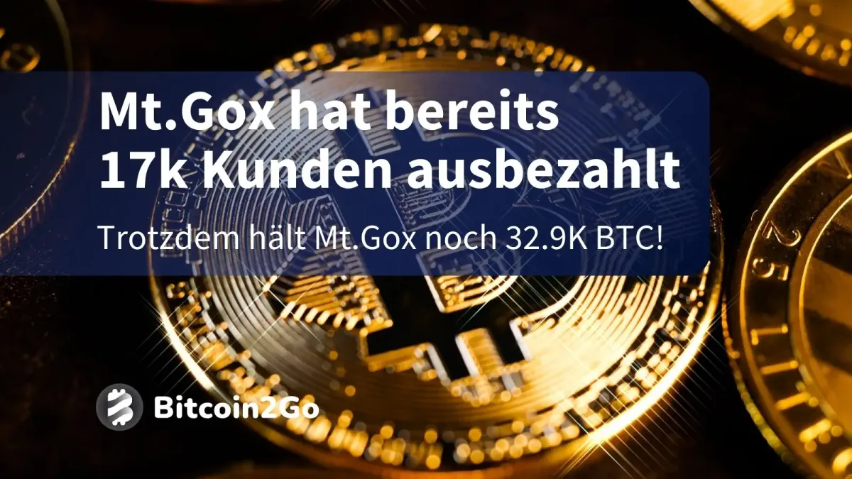 Mt. Gox Rückzahlungen für 17.000 Gläubiger abgeschlossen