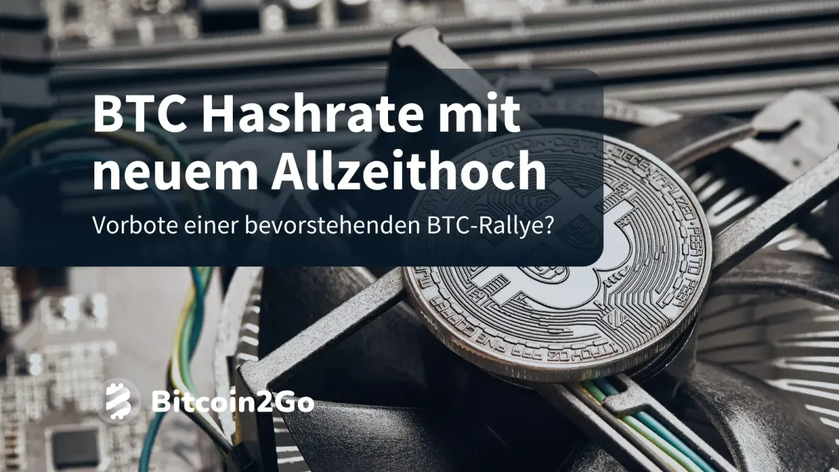 Bitcoin Hashrate erreicht neues Allzeithoch, folgt der Preis?