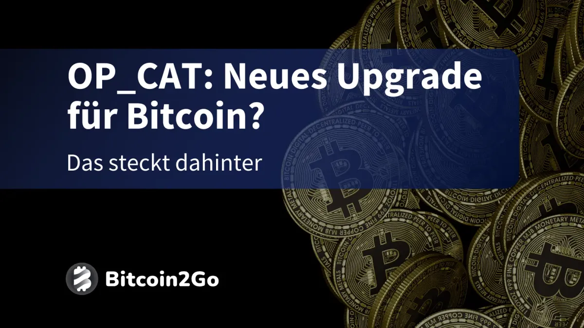 OP_CAT: Ein altes Feature könnte Bitcoin verändern