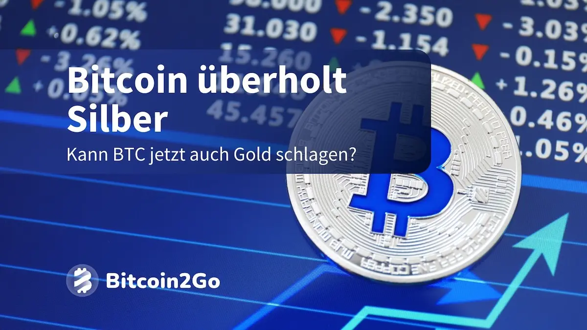 Bitcoin überholt Silber – Schon bald das wertvollste Asset?