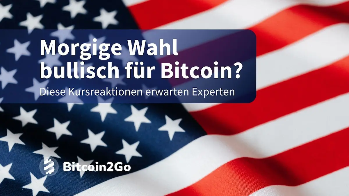 Prognose zum Bitcoin Preis kurz vor den US-Wahlen