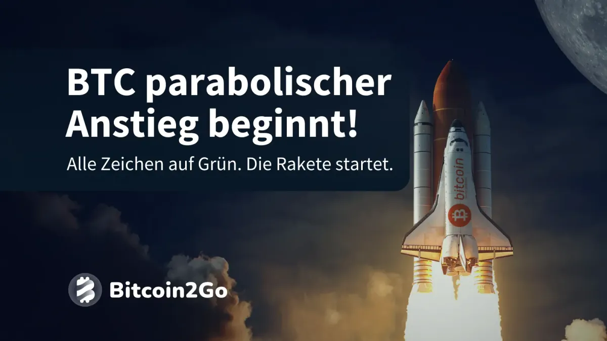 Bitcoin-Preis vor parabolischem Anstieg - Ziel: 100.000 $