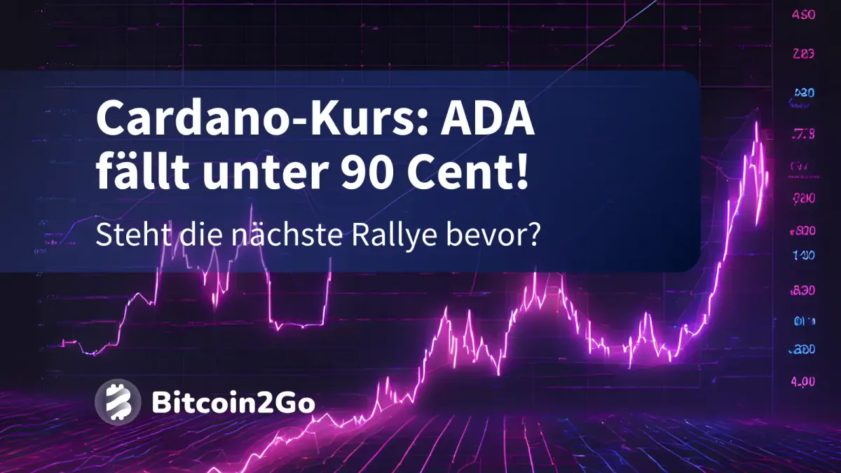 Cardano-Kurs: ADA fällt – Startet bald die nächste Rallye?