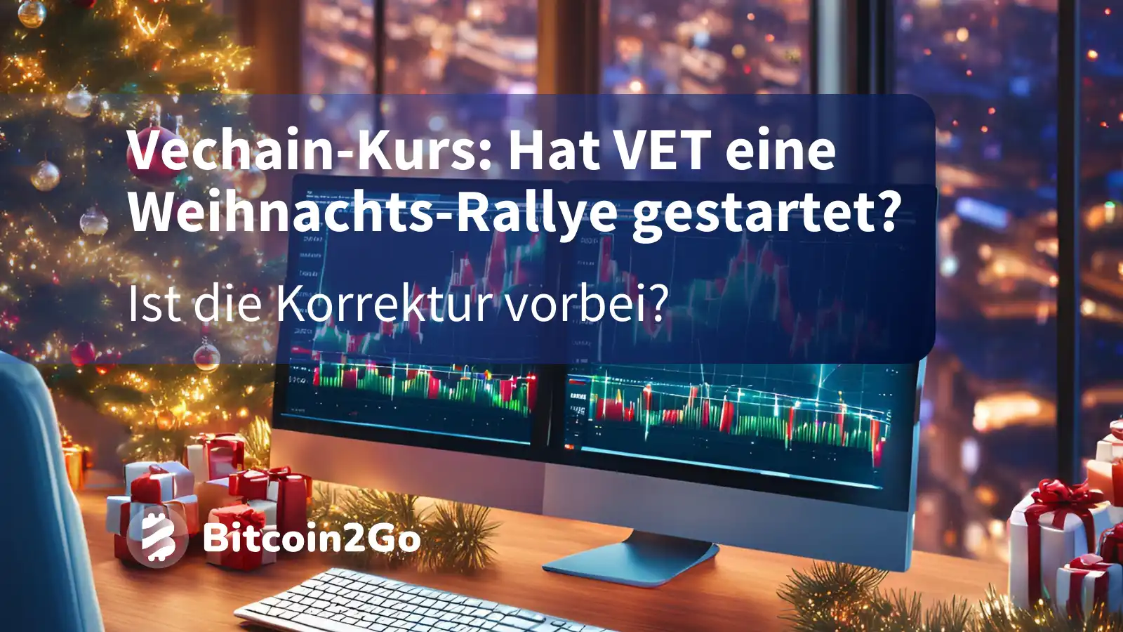 VeChain-Kurs: VET startet durch – Kommt die Weihnachts-Rallye?