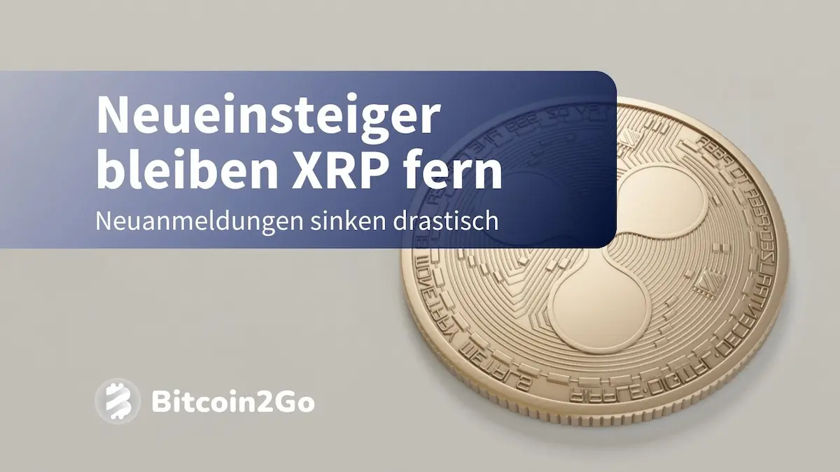 XRP versagt bei Neueinsteigern? Interesse sinkt dramatisch