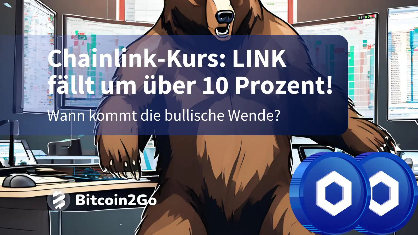 Chainlink im Sinkflug: Lohnt sich jetzt der Einstieg in LINK?