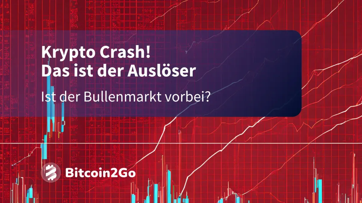 Krypto-Crash! Das ist der Auslöser - Bullenmarkt vorbei?