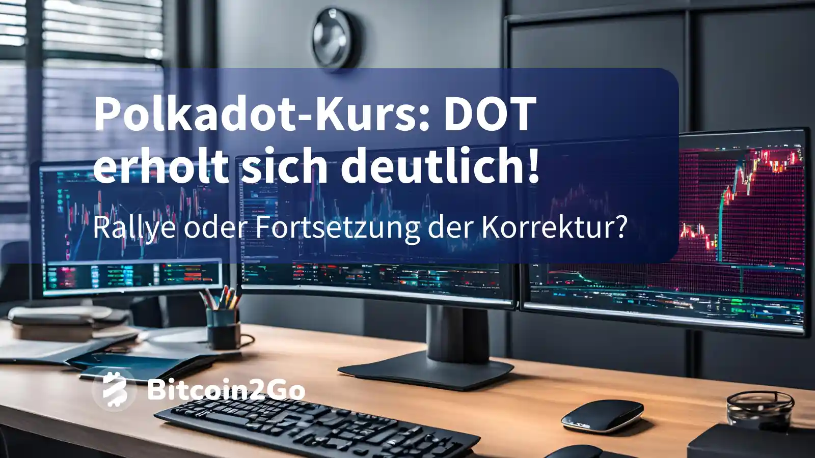 Polkadot-Kurs erholt sich (+32 %): So geht's mit DOT jetzt weiter