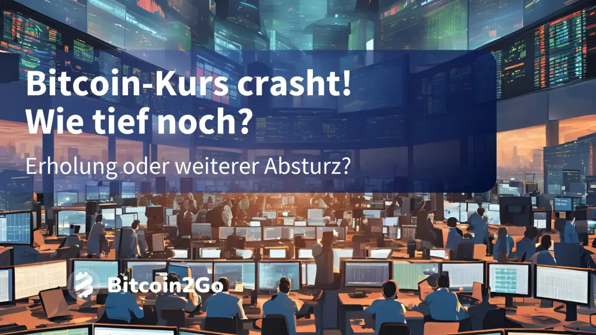 Warum fällt Bitcoin? Wie tief geht der BTC Kurs noch? 📉