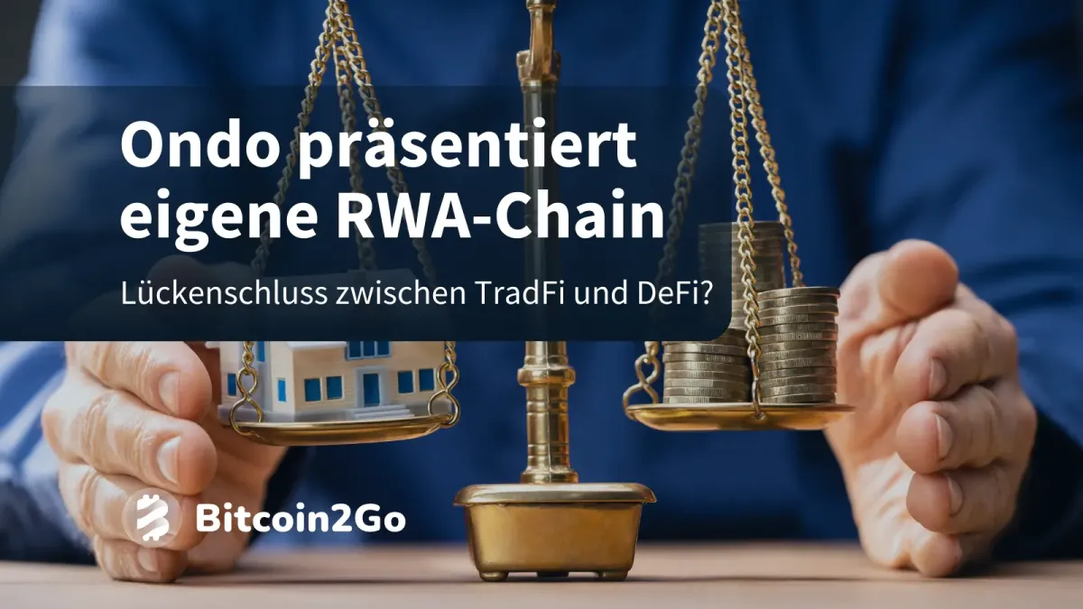 Ondo Finance launcht eigene Layer1-Blockchain für RWAs