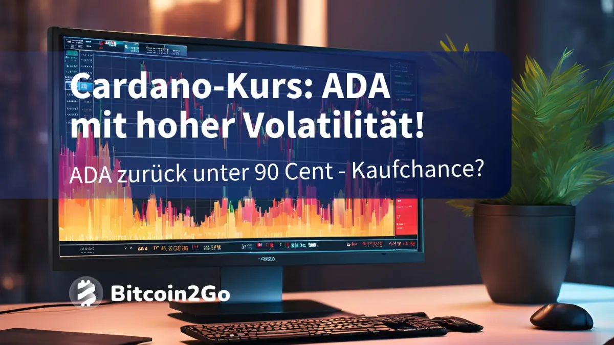 Cardano-Kurs: ADA crasht unter 90 Cent! Jetzt kaufen?