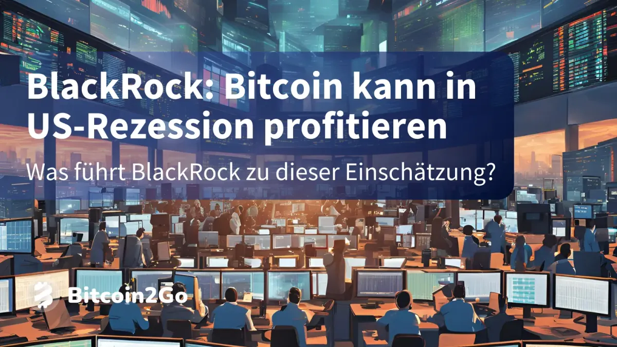 BlackRock: Bitcoin könnte in einer US-Rezession boomen