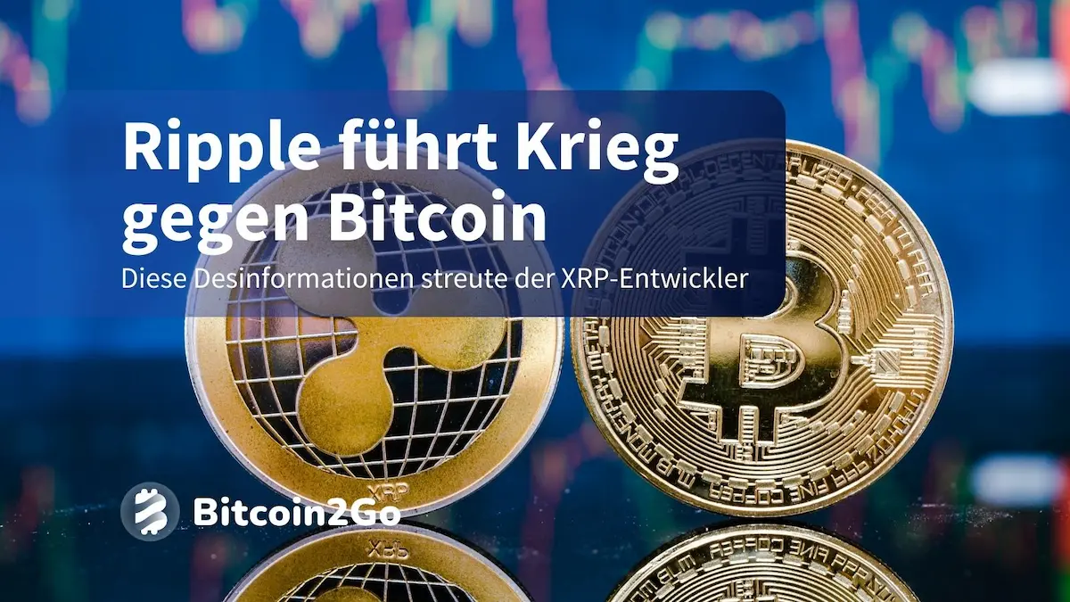 XRP Kritik: Ripple steckt hinter Anti-Bitcoin-Propaganda