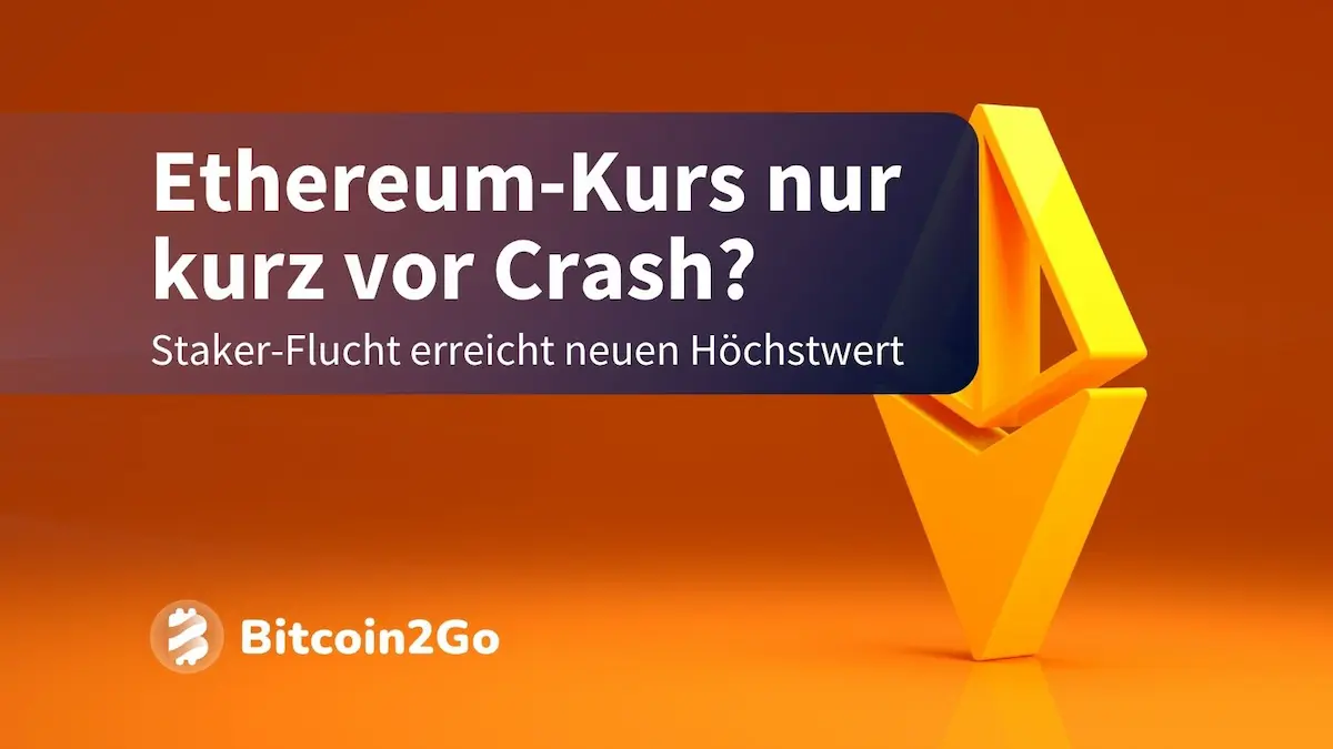Ethereum: Anleger flüchten aus Staking – Grund zur Sorge?