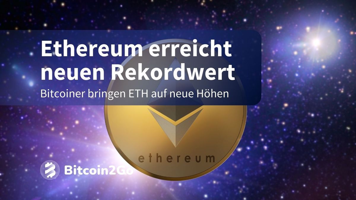 Ethereum: Neues Allzeithoch! Trader erwarten weiteren Anstieg