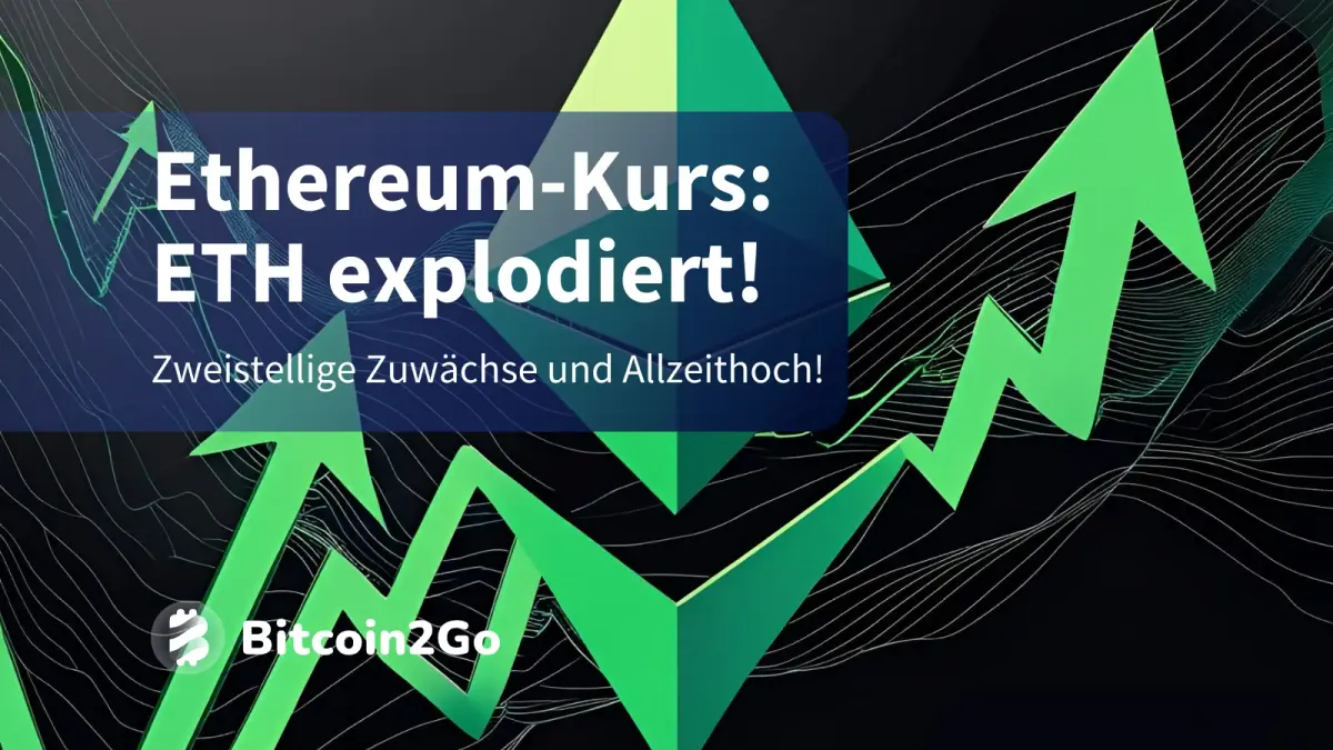 Ethereum-Kurs: ETH explodiert auf neues Allzeithoch!
