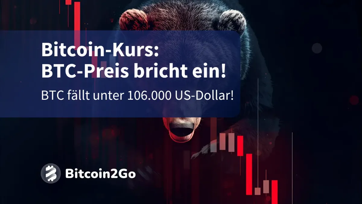 Bitcoin-Kurs: BTC bricht ein! Kommt jetzt der Crash?