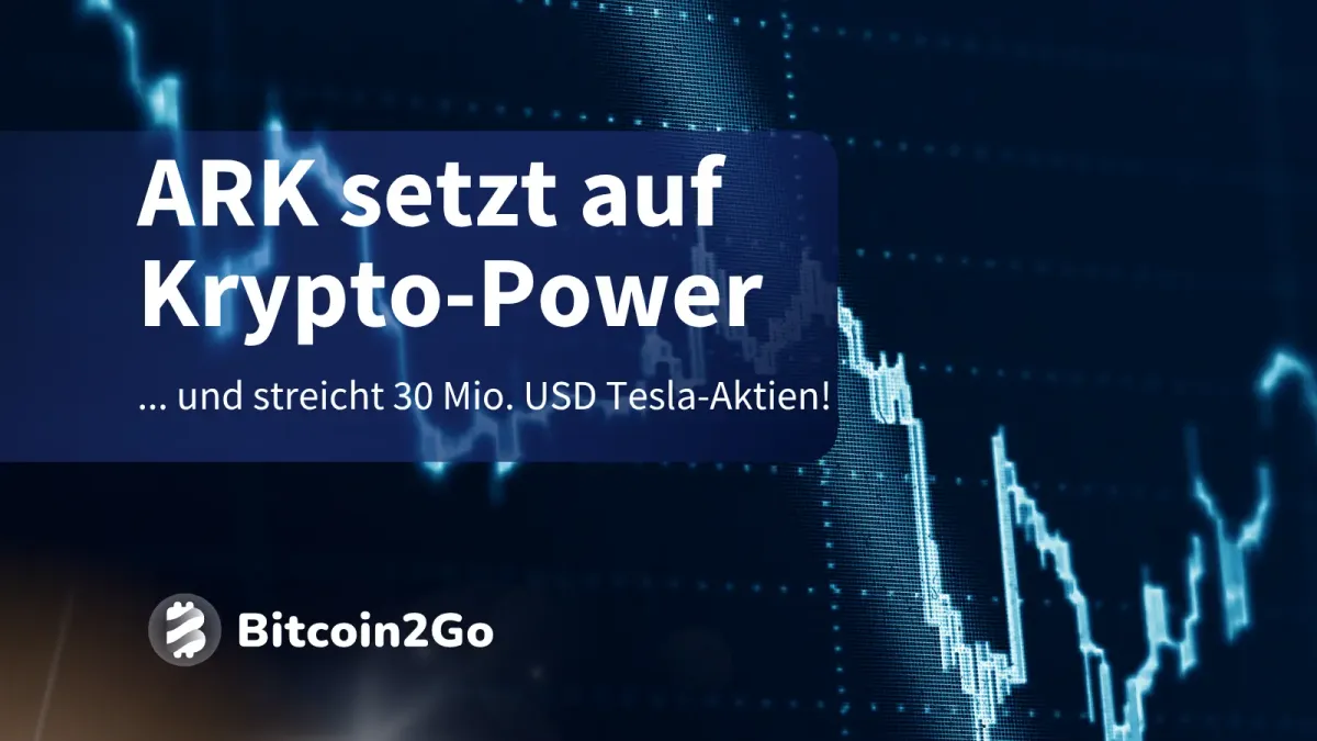 ARK erhöht Krypto-Fokus – was steckt hinter dem 30-Mio-Tesla-Exit?