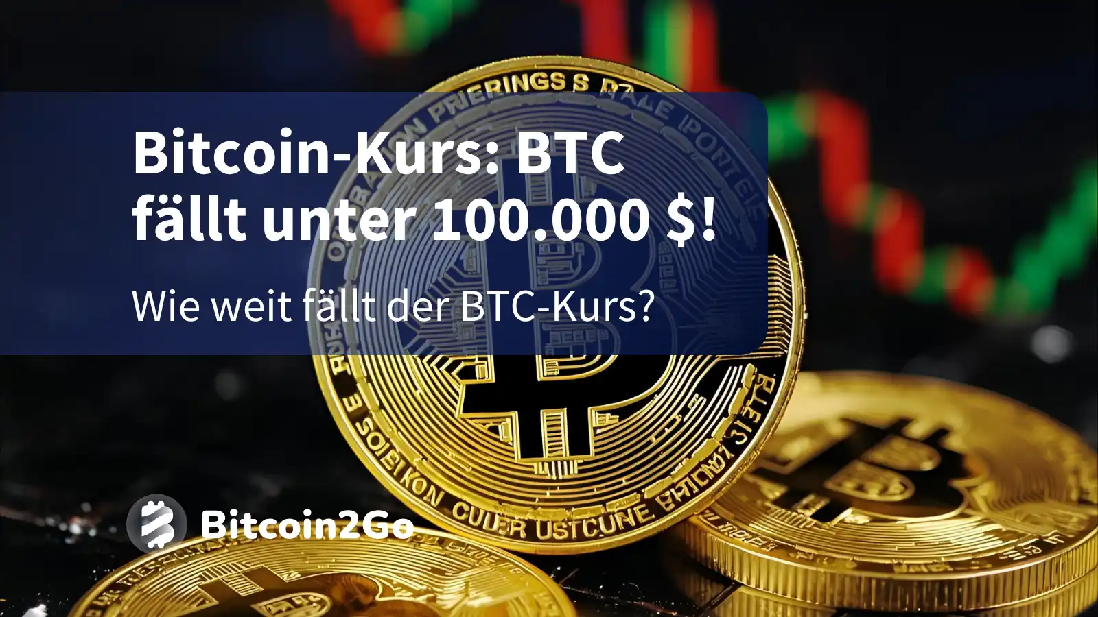 Bitcoin-Kurs: BTC rutscht ab! Droht ein tiefer Fall?