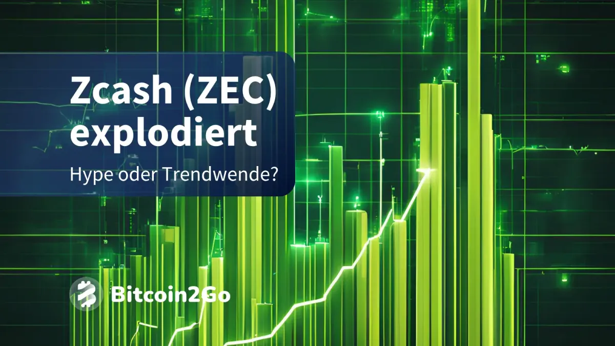 Zcash (ZEC)-Rally: +1.500 % in Wochen – was steckt dahinter?
