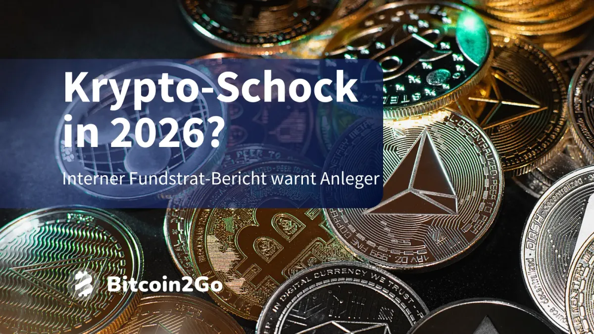 Kryptomarkt 2026: Fundstrat warnt vor heftigem Pullback!