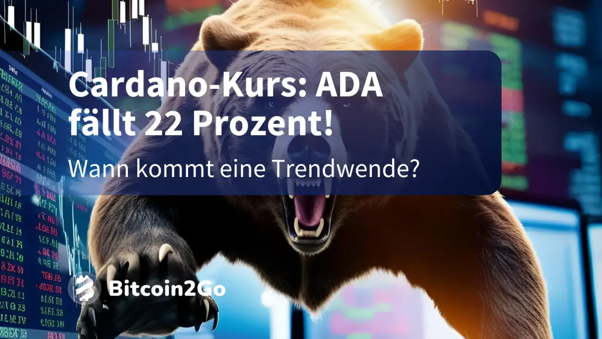 Cardano–Kurs: ADA stürzt ab! Wo liegt der Boden?