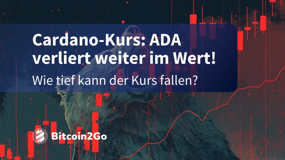 Cardano–Kurs: ADA im Sinkflug! Wie tief fällt der Kurs?