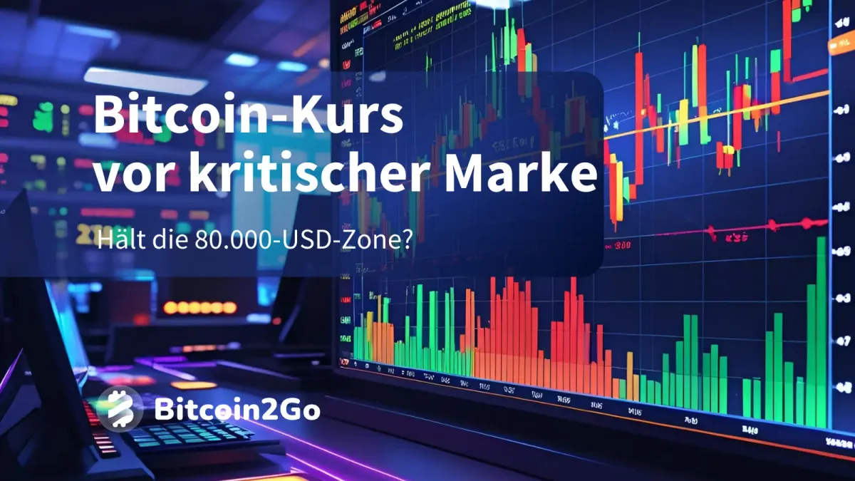 Bitcoin-Kurs unter Druck: Fällt die 80.000-USD-Marke?