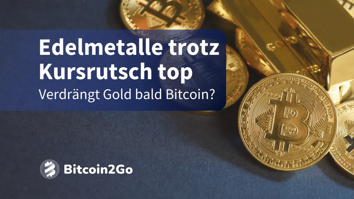 Gold im Fokus, BTC raus aus Top 10 - dreht der Markt jetzt?
