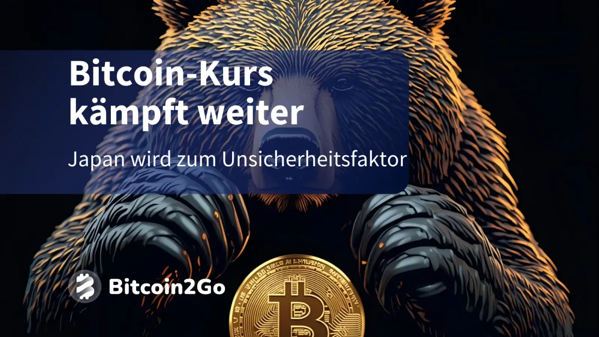 Bitcoin-Kurs bleibt schwach – globale Risiken nehmen zu