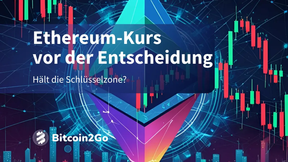 Ethereum-Kurs in kritischer Phase – Markt wartet auf Impuls