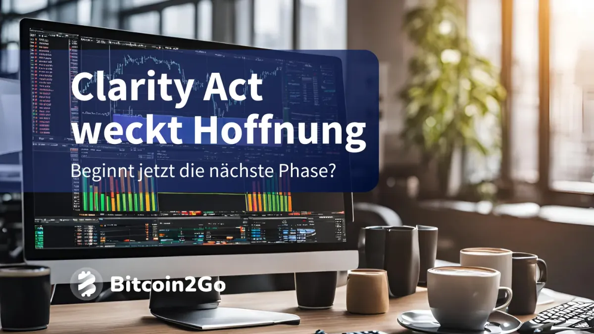 Krypto unter Druck: Wird der Clarity Act zum Wendepunkt?