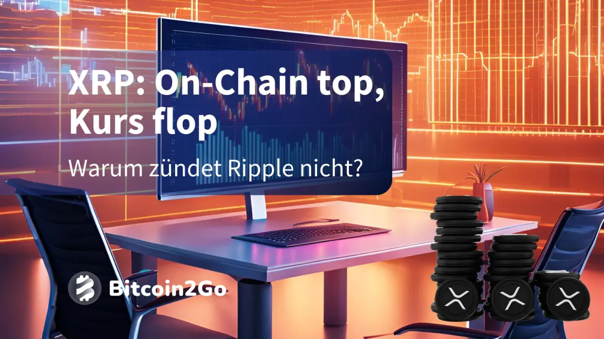 XRP: On-Chain-Boom vs. Chart-Schwäche, Chance oder Crash?