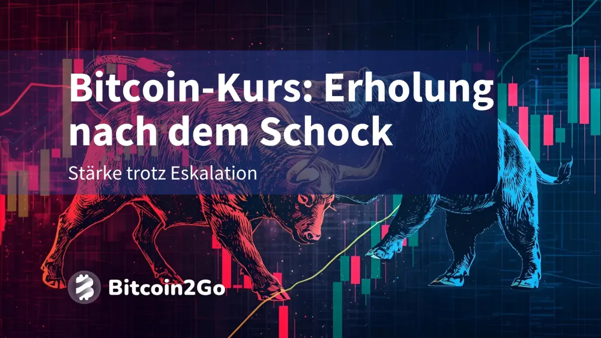 Bitcoin-Kurs stabil trotz Nahost-Eskalation