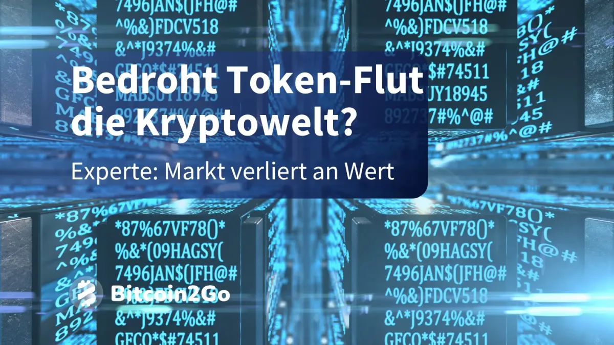 Krypto im Wert‑Crash durch massives Token‑Überangebot?