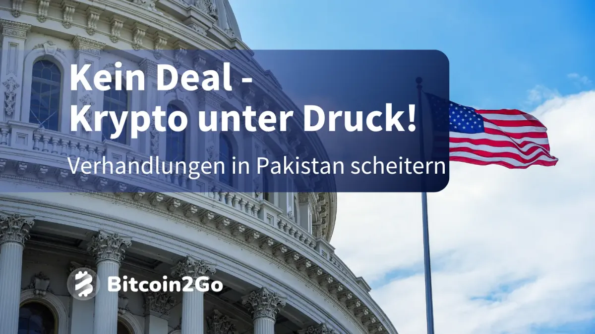 Krypto rutscht ab: USA-Verhandlungen mit Iran ohne Deal!