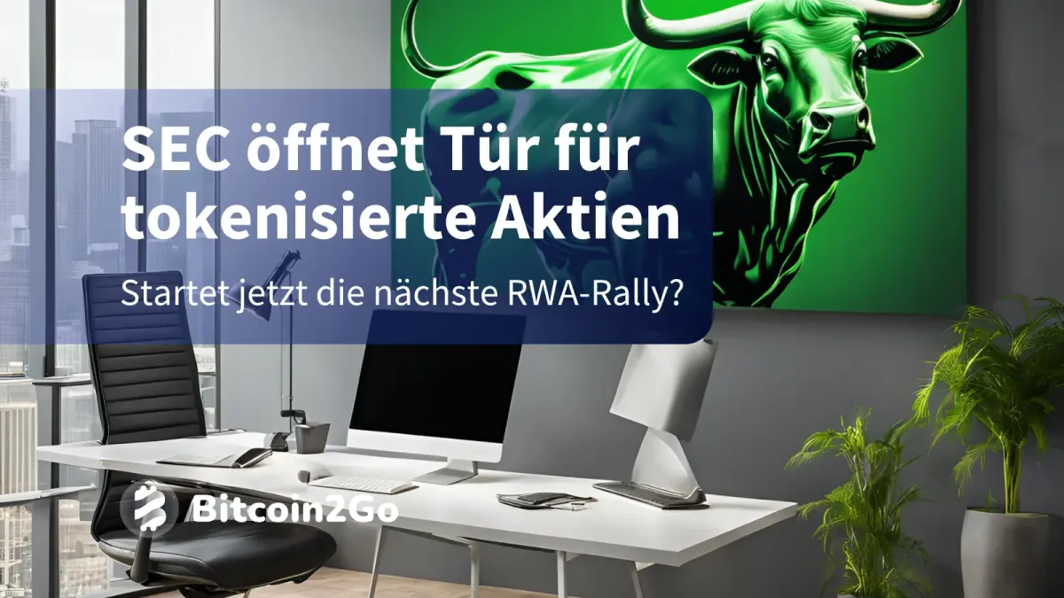 Tokenisierte Aktien vor Durchbruch? Diese Coins steigen