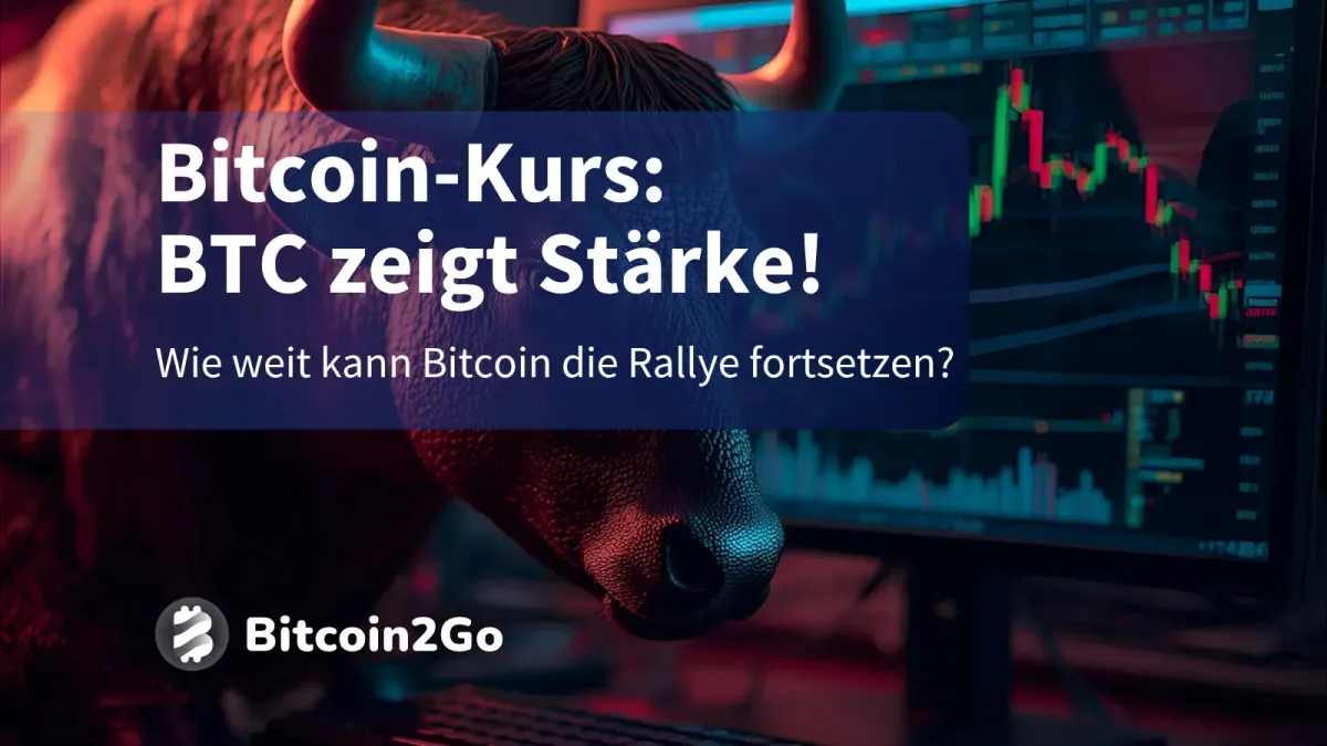 Bitcoin-Kurs zieht deutlich an: Die Bullen melden sich zurück