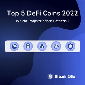 DeFi Coins 2022: Top 5 Blue Chips für Decentralized Finance