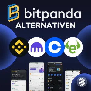 Bitpanda Alternativen: Die 4 besten Anbieter im Vergleich